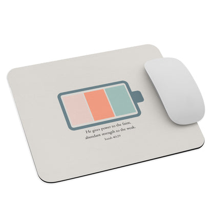 Catholic mouse pad Isaiah 40 - mouse pad
