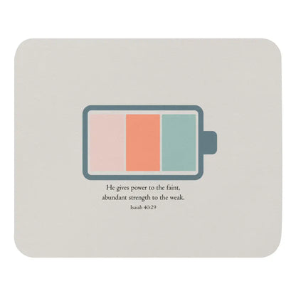 Catholic mouse pad Isaiah 40 - mouse pad