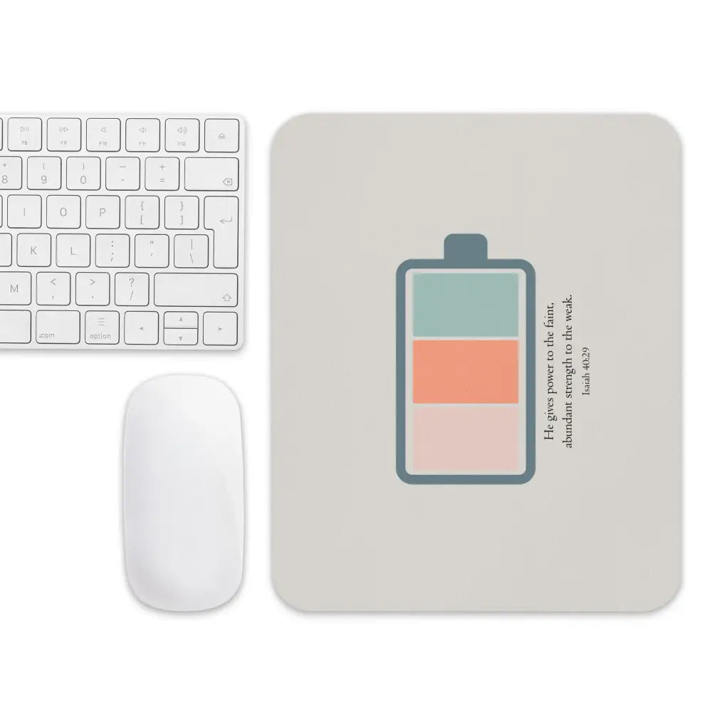 Catholic mouse pad Isaiah 40 - mouse pad