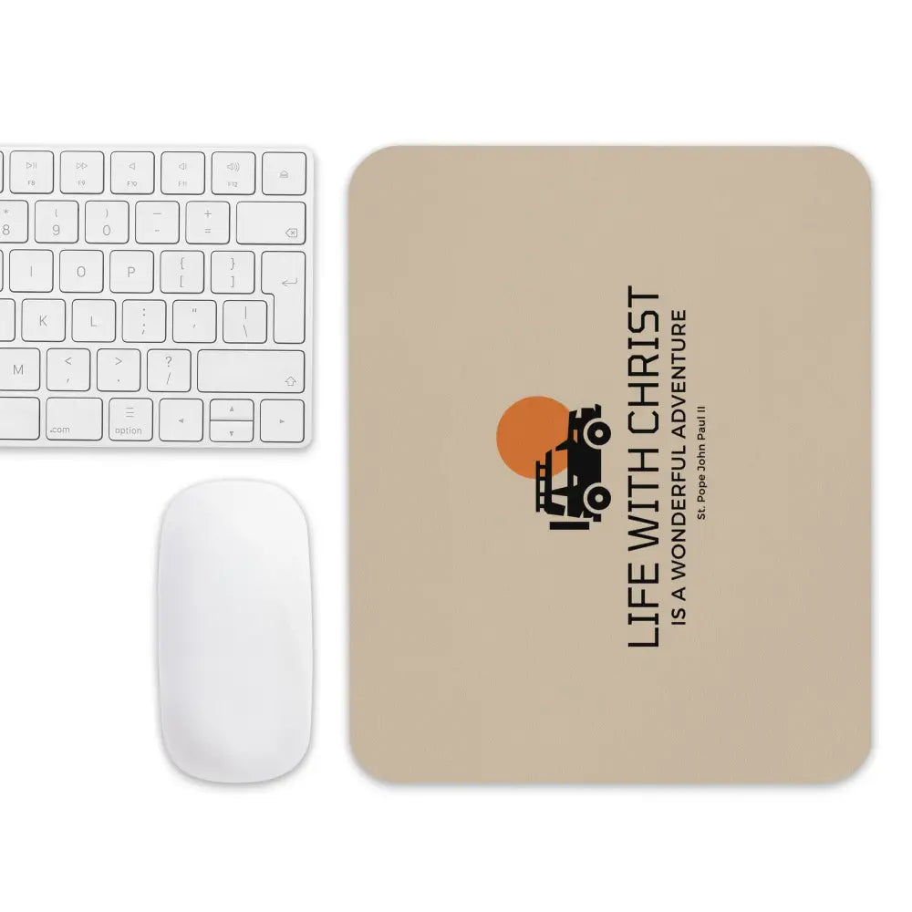 Catholic mouse pad Life with Christ - mouse pad