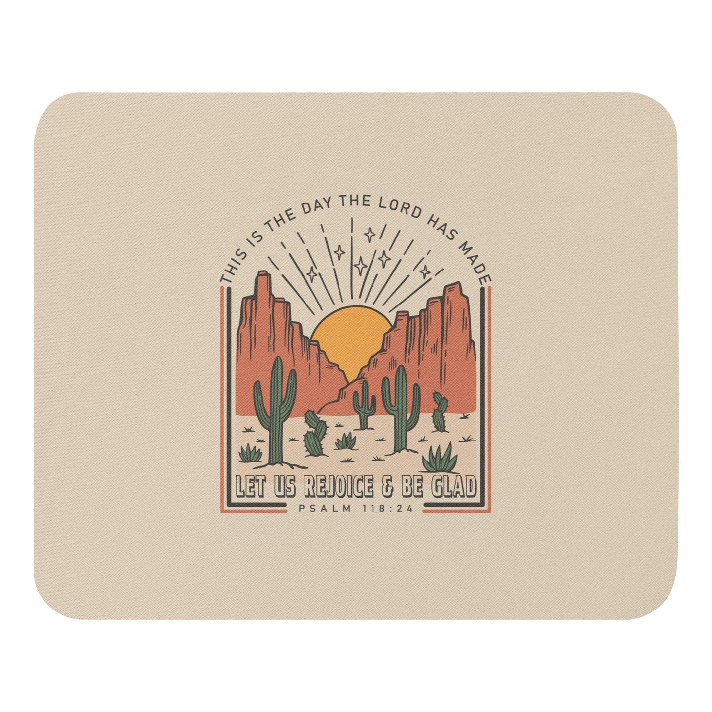 Catholic mouse pad Psalm 118 - mouse pad