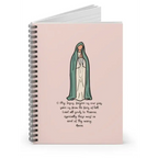 Catholic Our Lady of Fatima Notebook Prayer Journal Diary - One Size - Paper products