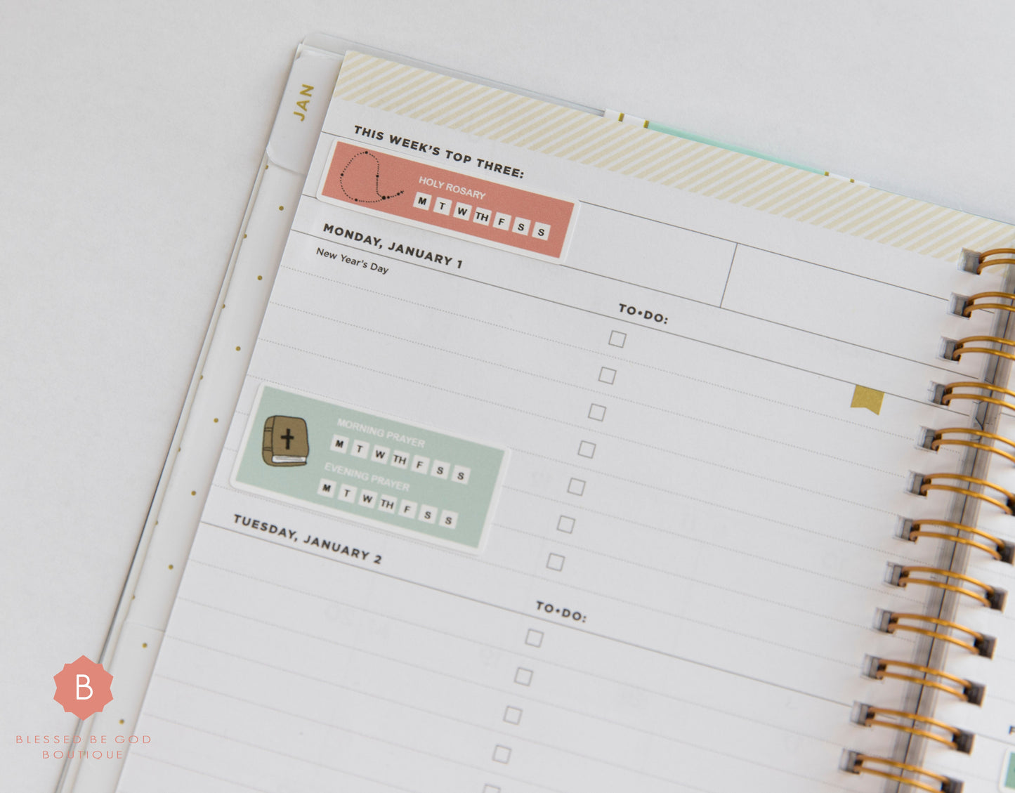 Catholic Planner stickers - sticker