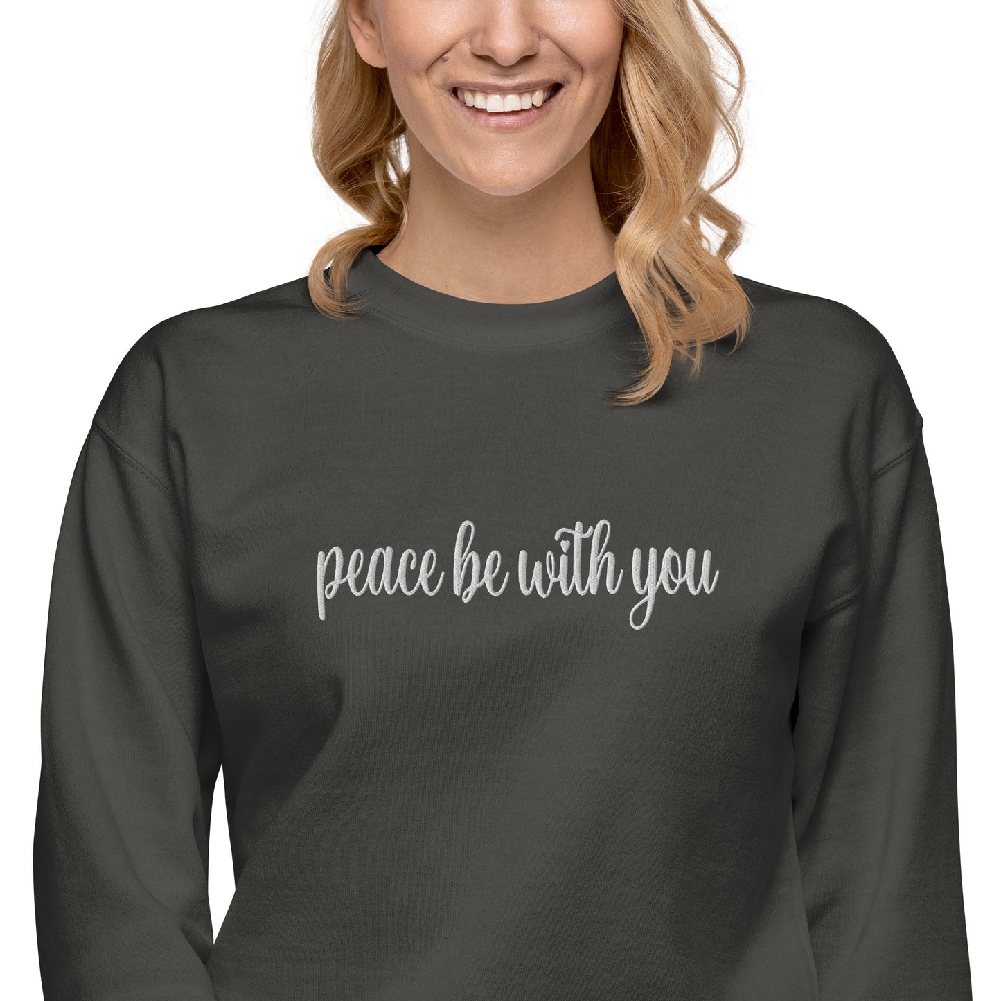 Catholic Premium Sweatshirt Peace - Sweatshirt
