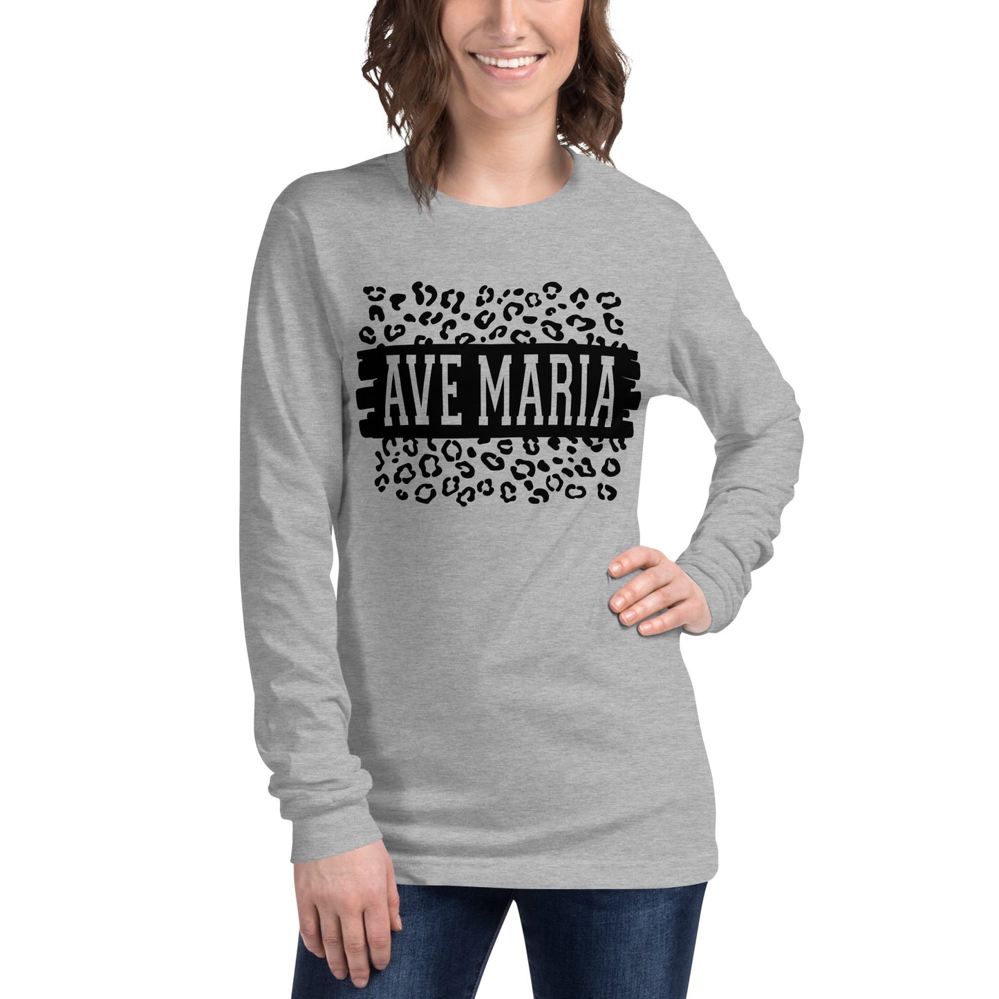 Catholic shirt Christian Ave Maria Hail Mary Rosary Catholic gifts