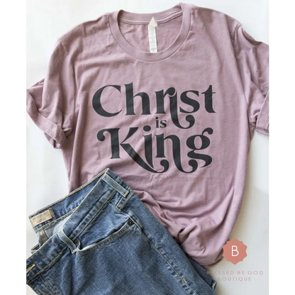 Catholic t-shirt Christ is King - T-Shirt
