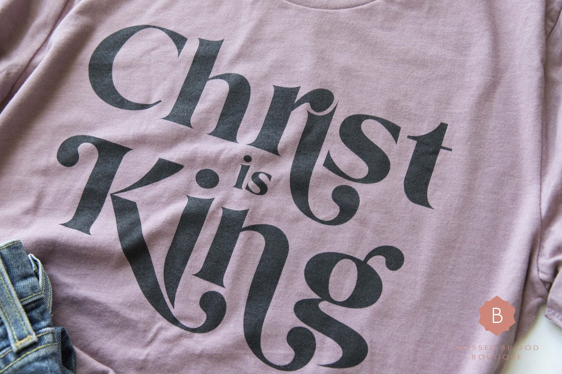 Catholic t-shirt Christ is King - T-Shirt
