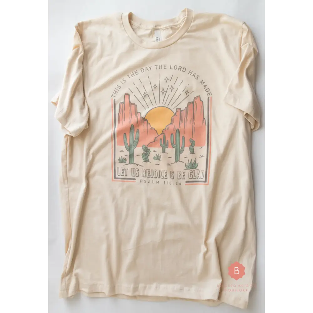 Catholic Women’s tee Western Retro Psalm 118 - Shirts & Tops