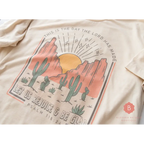 Catholic Women’s tee Western Retro Psalm 118 - Shirts & Tops