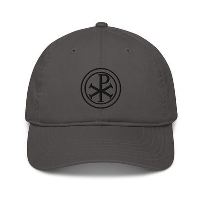 Chi Rho Catholic Hat Unisex Grey
