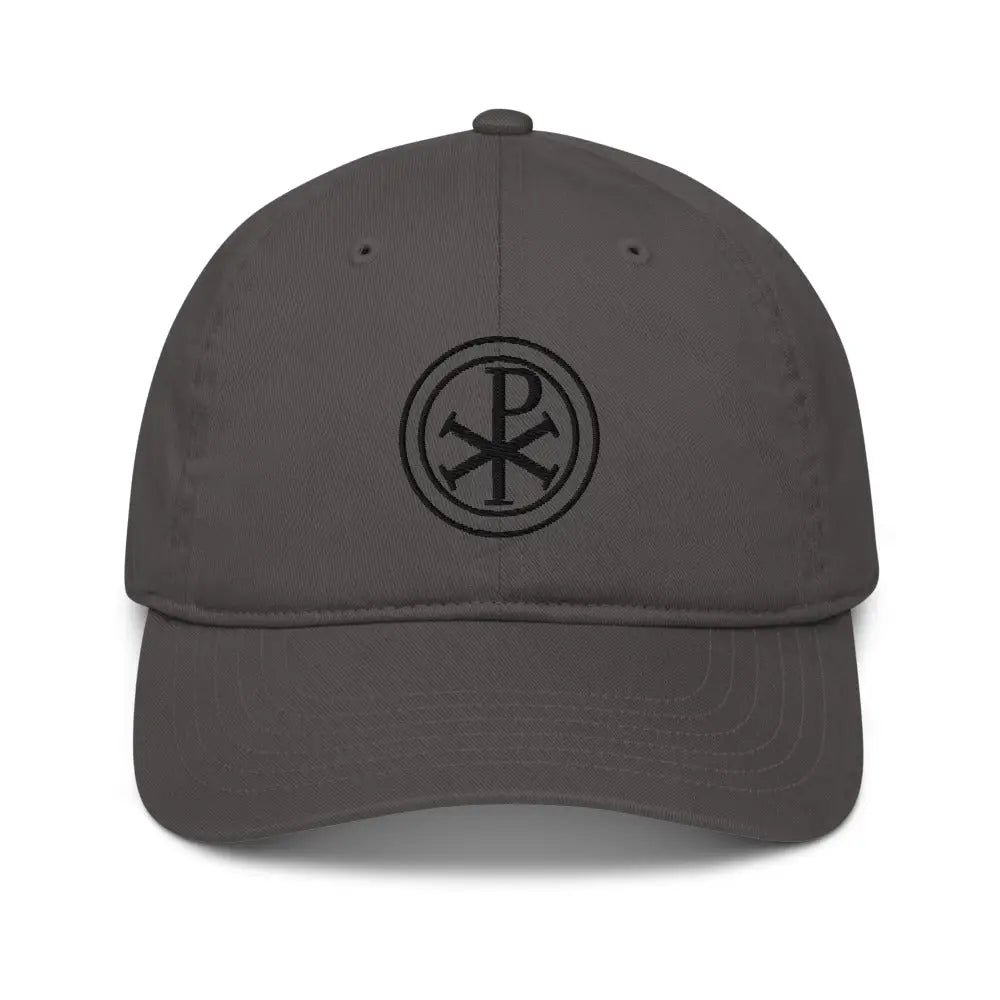 Chi Rho Catholic Hat Unisex Grey