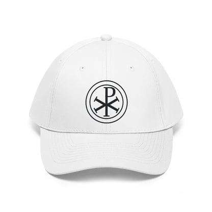Chi Rho Catholic Hat Unisex White - White / One size - Hats