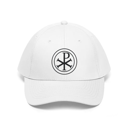Chi Rho Catholic Hat Unisex White - White / One size - Hats