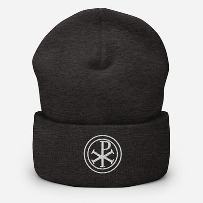 Chi Rho Catholic Knit Beanie Unisex - beanie