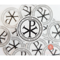 Chi-Rho Jesus Prayer Catholic Sticker - Decorative Stickers