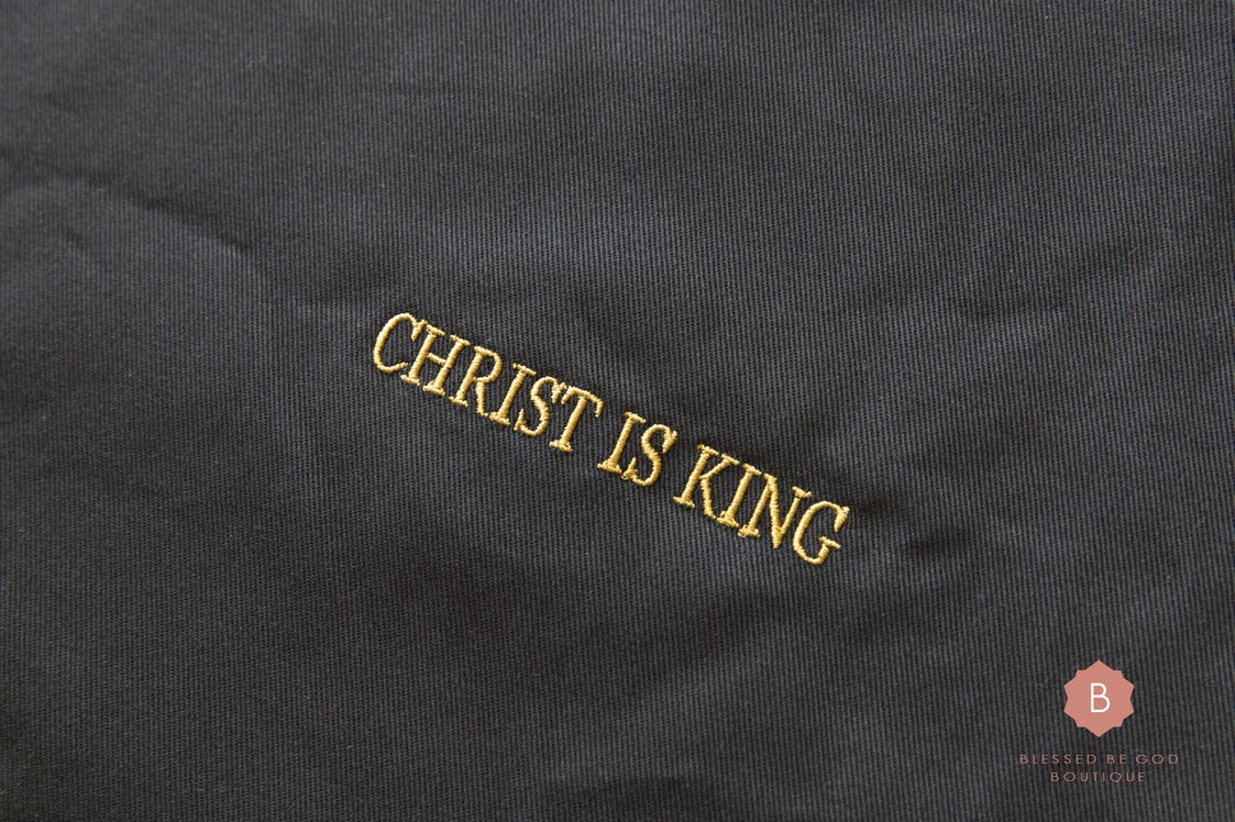 Christ is King Eco Tote Bag Catholic bag - tote