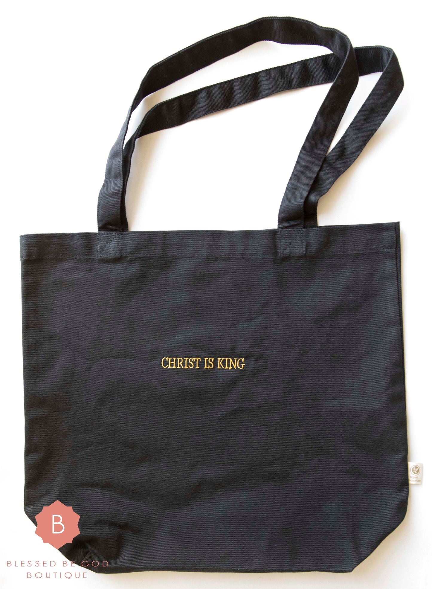Christ is King Eco Tote Bag Catholic bag - tote