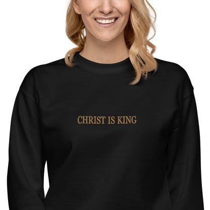 Christ is King sweatshirt Catholic Premium sweatshirt - Sweatshirt