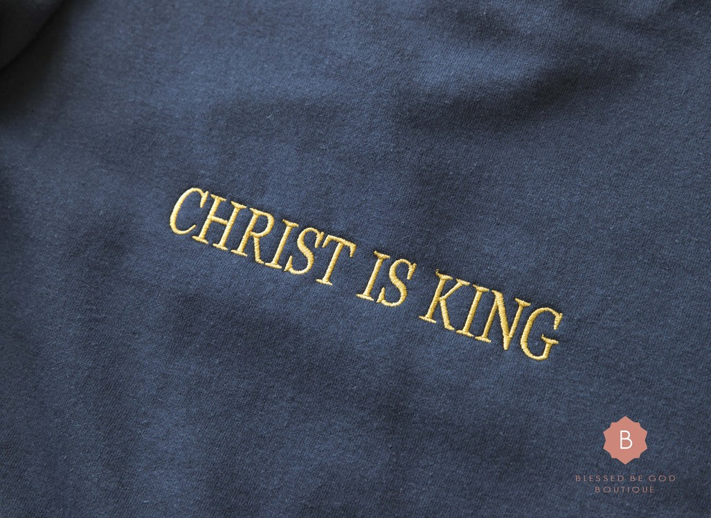 Christ is King sweatshirt Catholic Premium sweatshirt - Sweatshirt