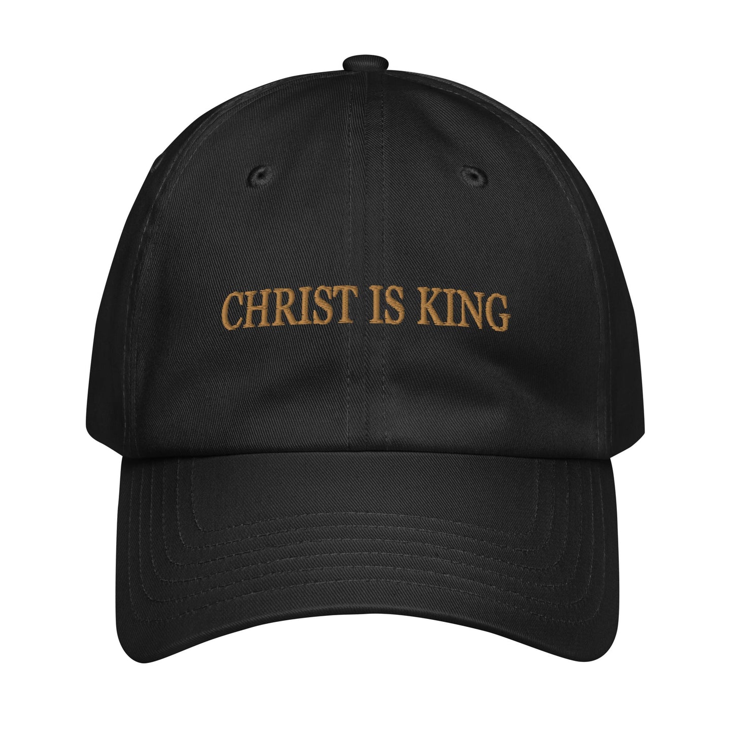 Christ is King Under Armour® Catholic hat - Black - Hats