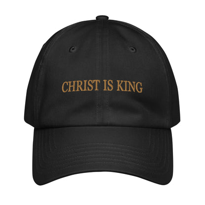 Christ is King Under Armour® Catholic hat - Black - Hats