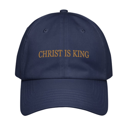 Christ is King Under Armour® Catholic hat - Navy - Hats