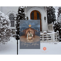 Christmas Catholic Garden Flag - 12’’ × 18’’ - Home Decor