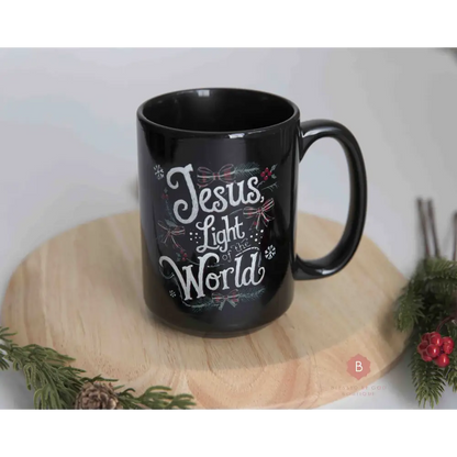 Christmas mug Jesus Light of the World - Mug