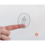 CLEAR Miraculous Medal Sticker - sticker