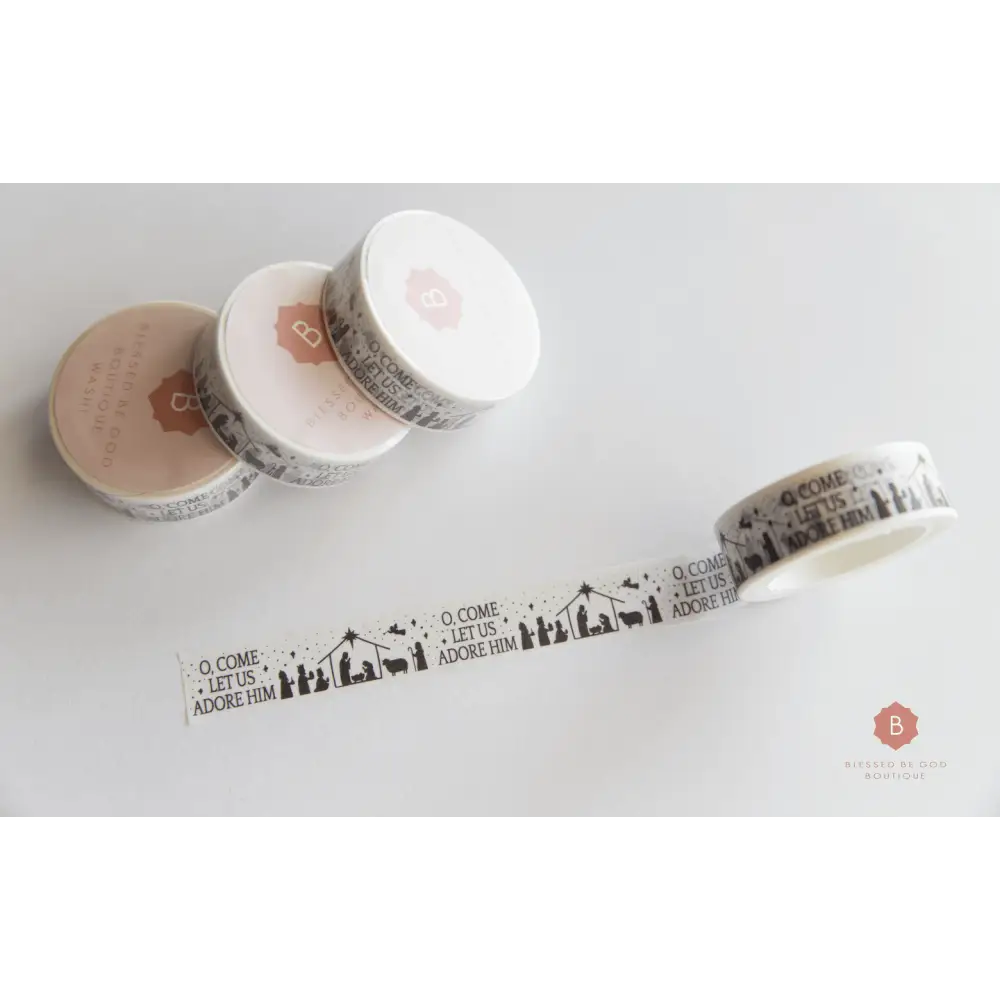 Come Adore Him Washi Tape - washi tape
