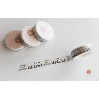 Come Adore Him Washi Tape - washi tape