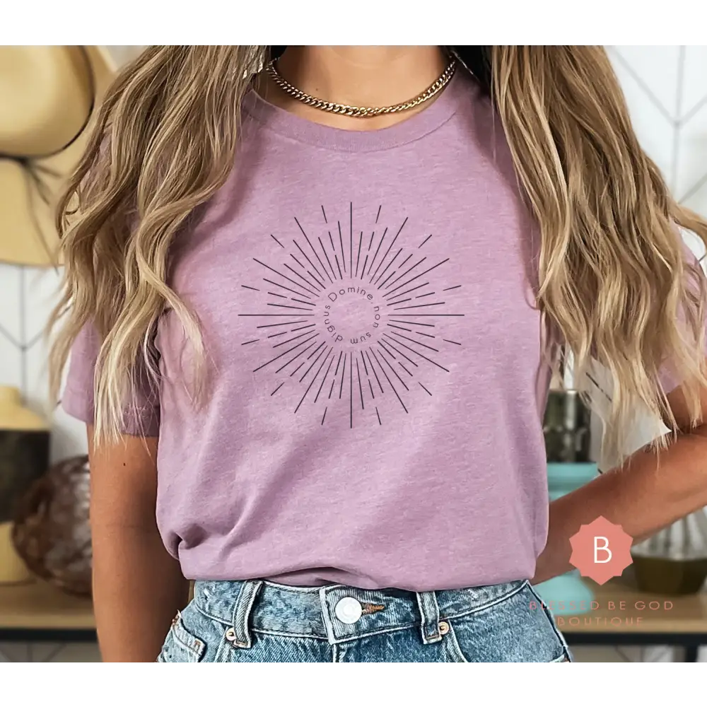 Domine non sum dignus Catholic tee shirt - Shirts & Tops