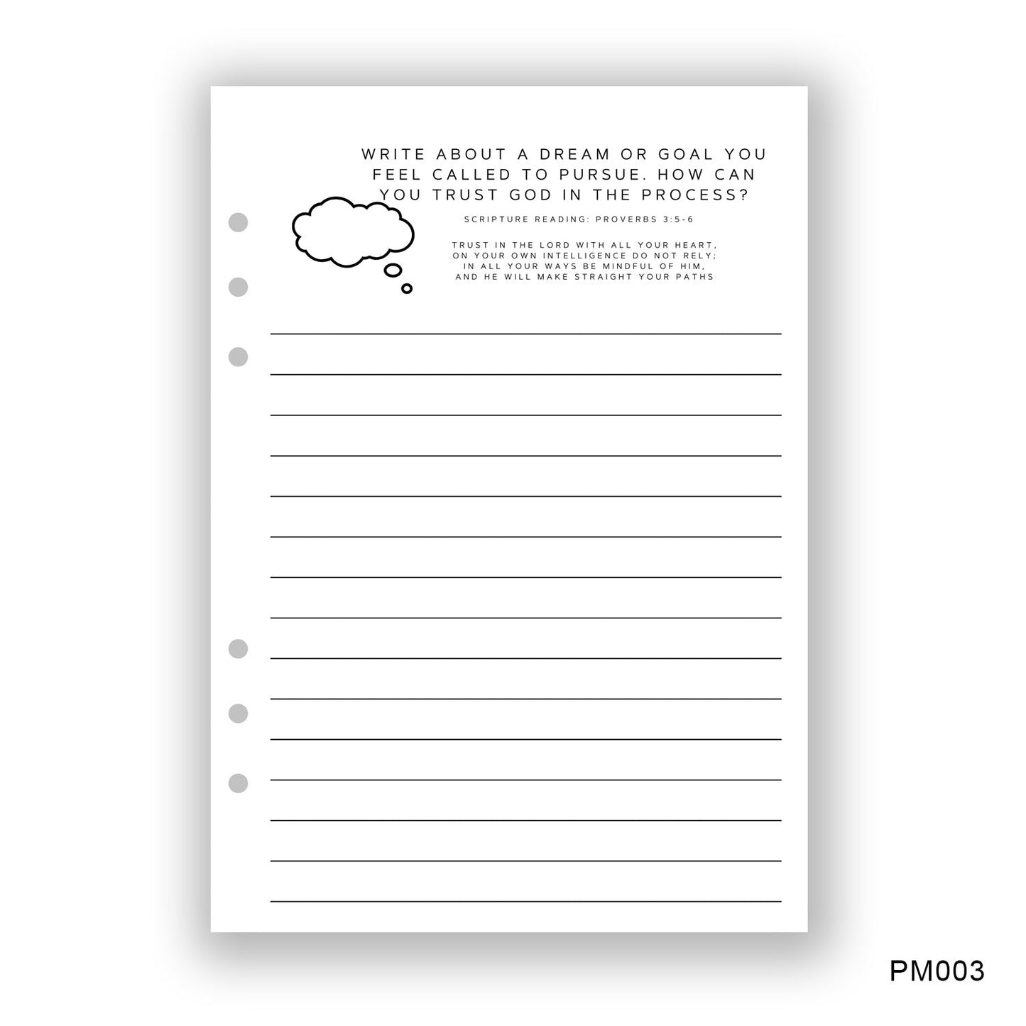 Dreams Journaling Page - Paper products