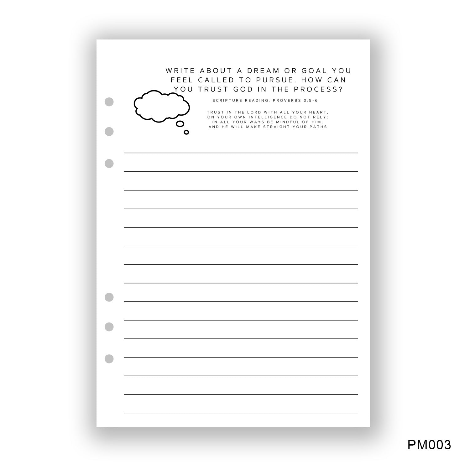 Dreams Journaling Page - Paper products