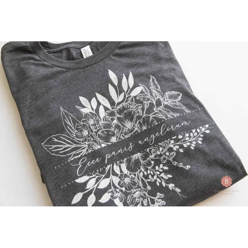 Ecce Panis Angelorum Catholic t-shirt - T-Shirt