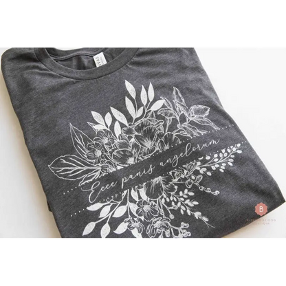 Ecce Panis Angelorum Catholic t-shirt - T-Shirt