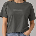 Emotionally Attached to Old Catholic Churches Boxy Tee