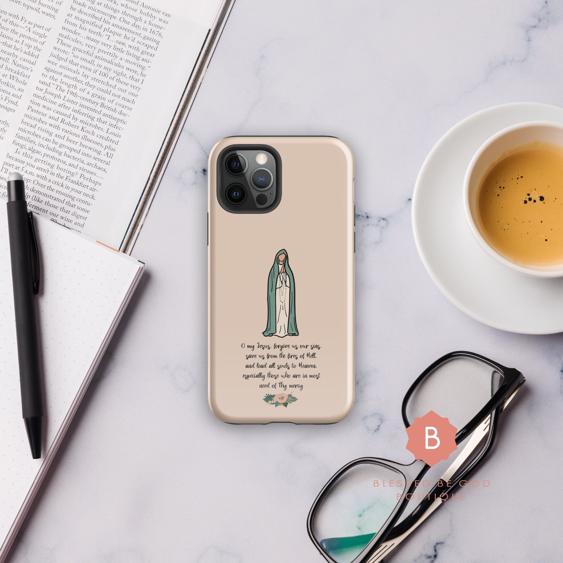 Fatima Catholic Phone Case Tough Case for iPhone® – blessedbegodboutique Fatima Catholic Phone Case Tough Case for iPhone® – blessedbegodboutique