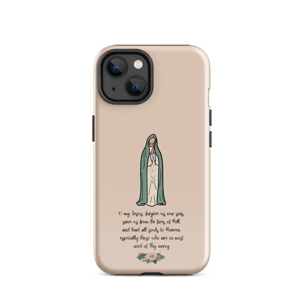 Fatima Catholic Phone Case Tough Case for iPhone® 11-14 - Glossy / iPhone 14 - Phone Case