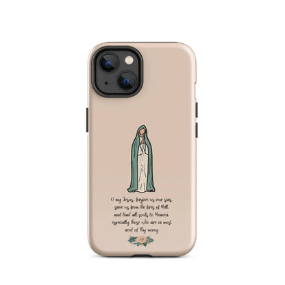 Fatima Catholic Phone Case Tough Case for iPhone® 11-14 - Glossy / iPhone 14 - Phone Case