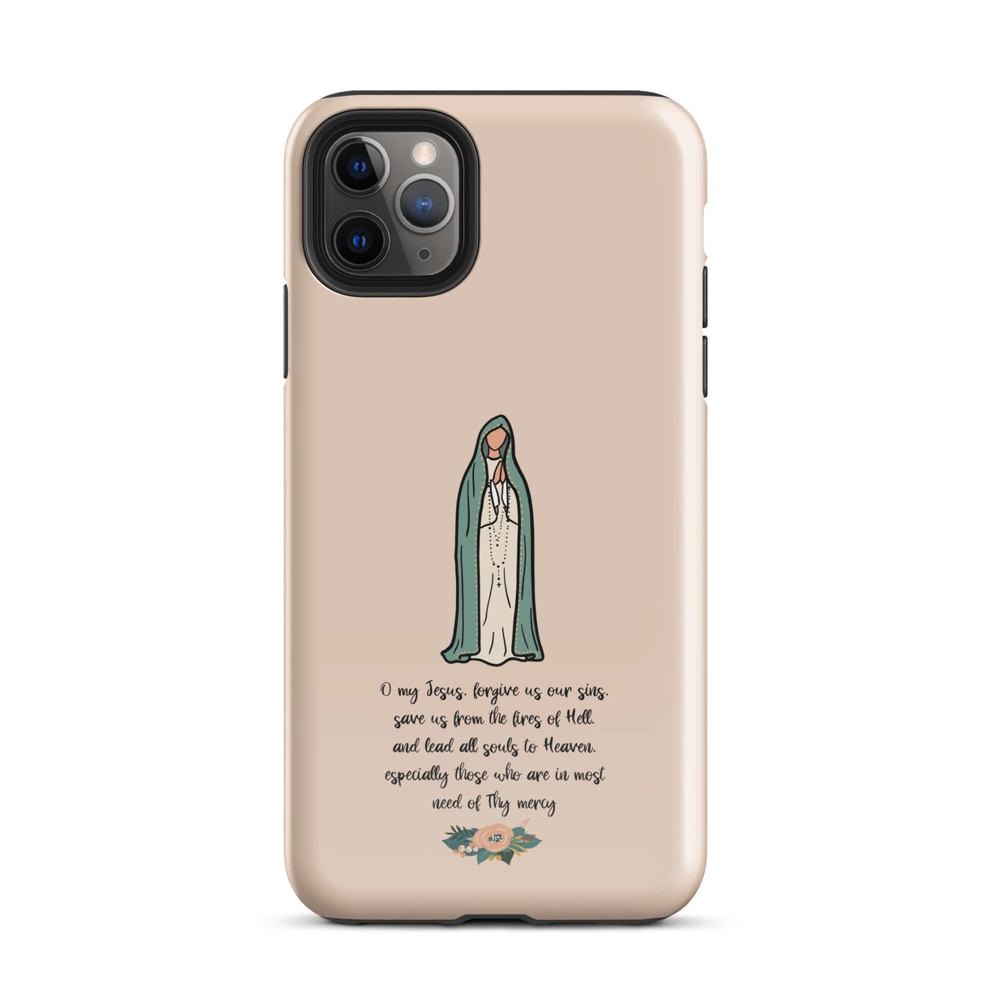 Fatima Catholic Phone Case Tough Case for iPhone® 11-14 - Glossy / iPhone 11 Pro Max - Phone Case
