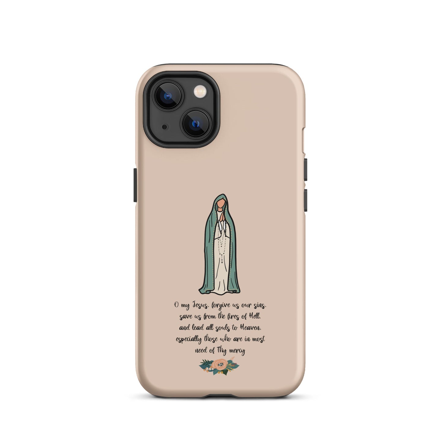 Fatima Catholic Phone Case Tough Case for iPhone® 11-14 - Matte / iPhone 13 - Phone Case