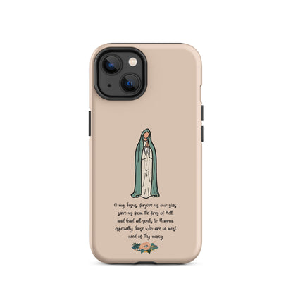 Fatima Catholic Phone Case Tough Case for iPhone® 11-14 - Matte / iPhone 14 - Phone Case