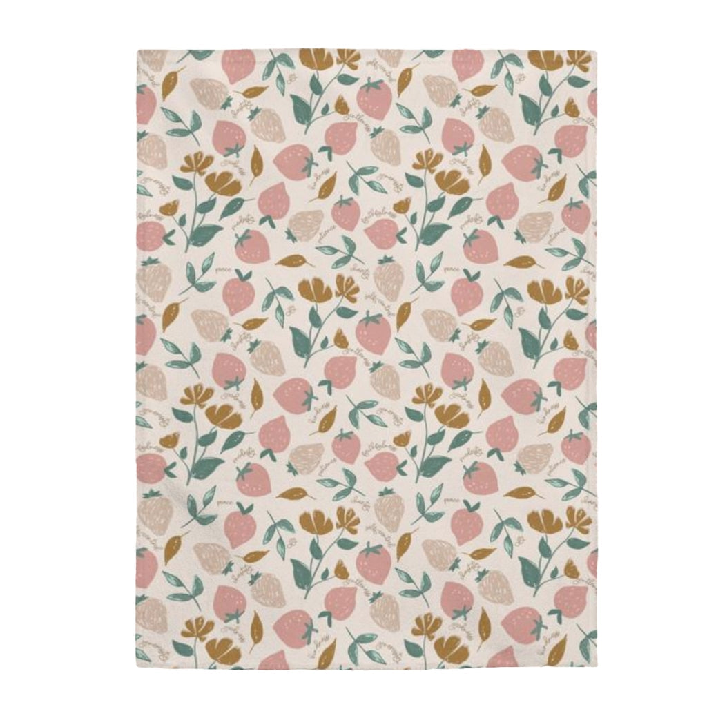 Fruits of the Holy Spirit Catholic Blanket - 60’’ × 80’’ - All Over Prints