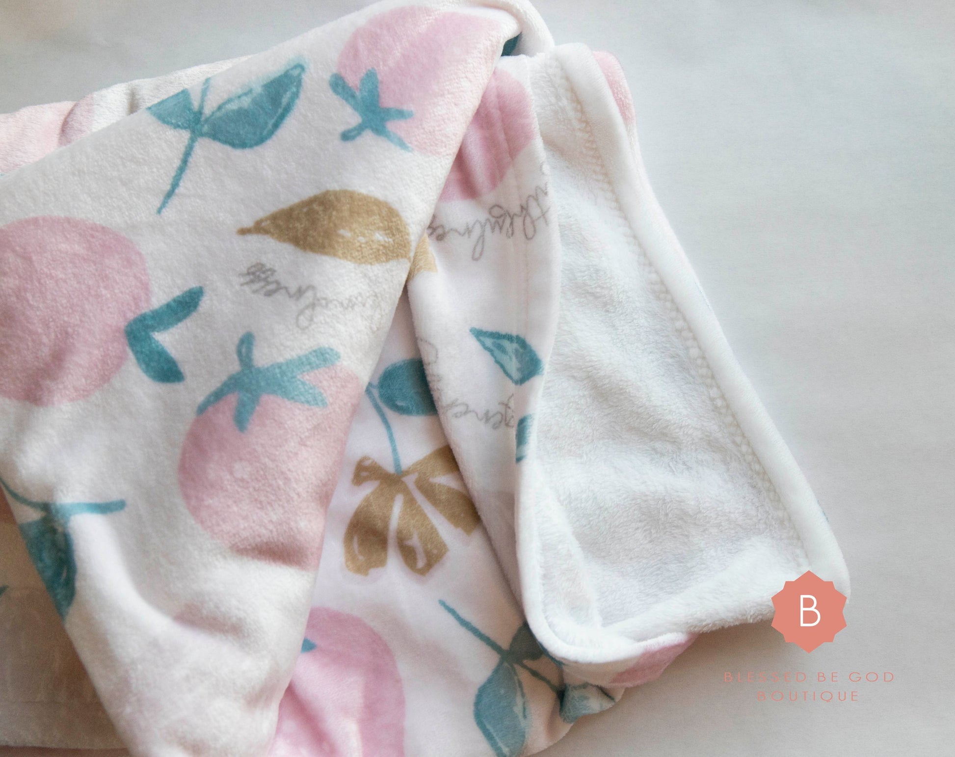 Fruits of the Holy Spirit Catholic Blanket - All Over Prints