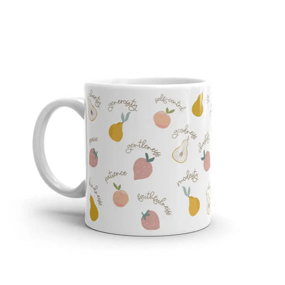 Fruits of the Holy Spirit Catholic Mug 11oz cup
