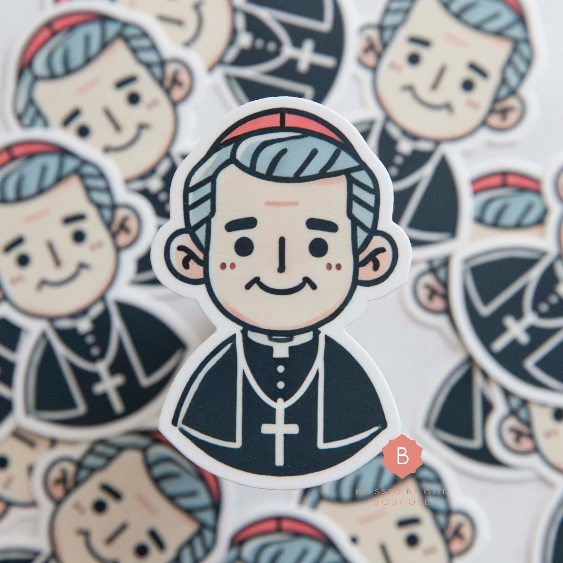 Fulton Sheen Sticker Catholic Vinyl Sticker - sticker
