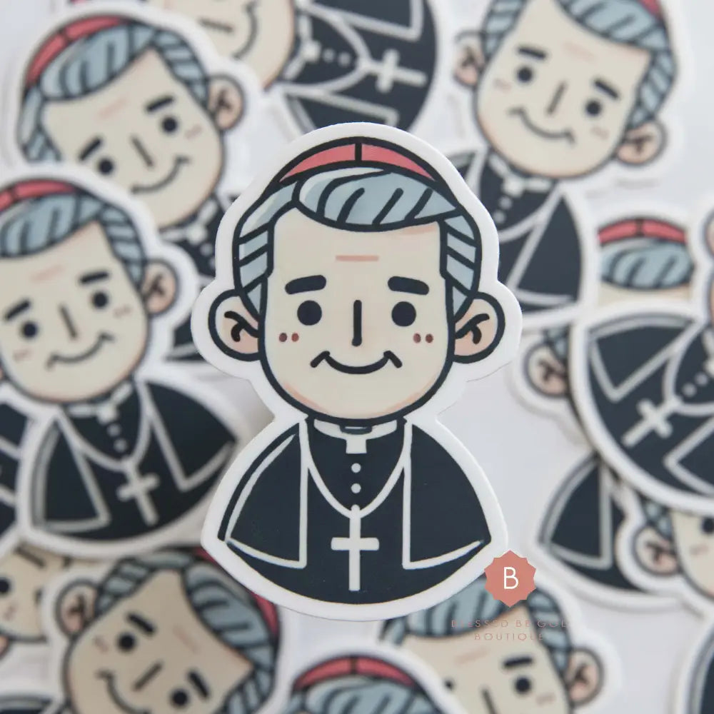 Fulton Sheen Sticker Catholic Vinyl Sticker - sticker
