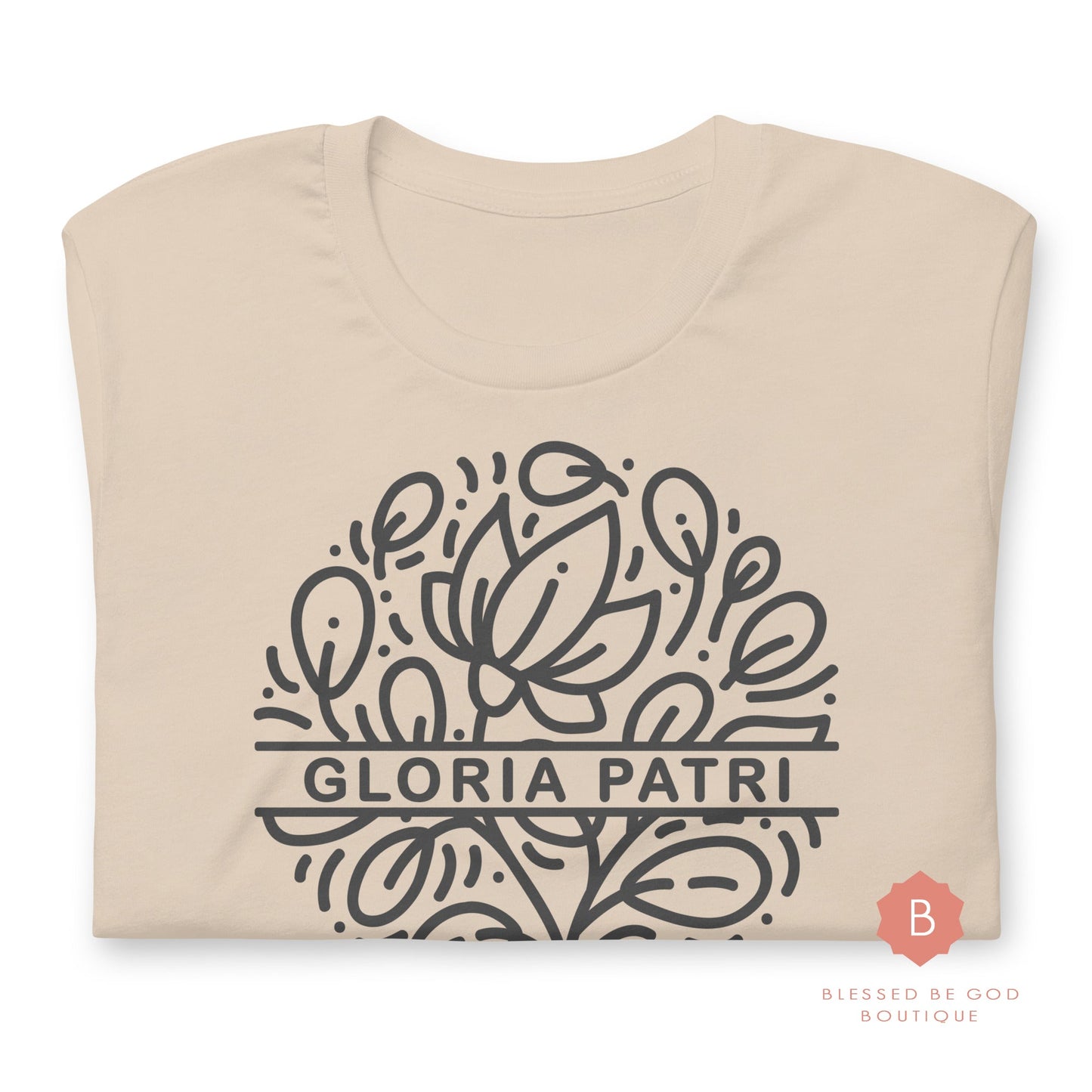 Catholic shirt Christian Gloria Patri Latin Glory Be to the Father Rosary Catholic gifts