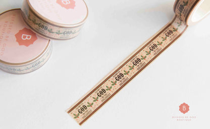 Glory to God Washi Tape - washi tape